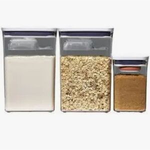 OXO Pop 6-PC Baking Airtight Food Storage Container Set